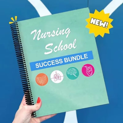 Nursing School Notes Success Book Nursing School Success Bundle Nurse Well Versed Nursing School Essentials