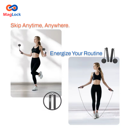 SkipTrack: Smart Jump Rope with App & Counter