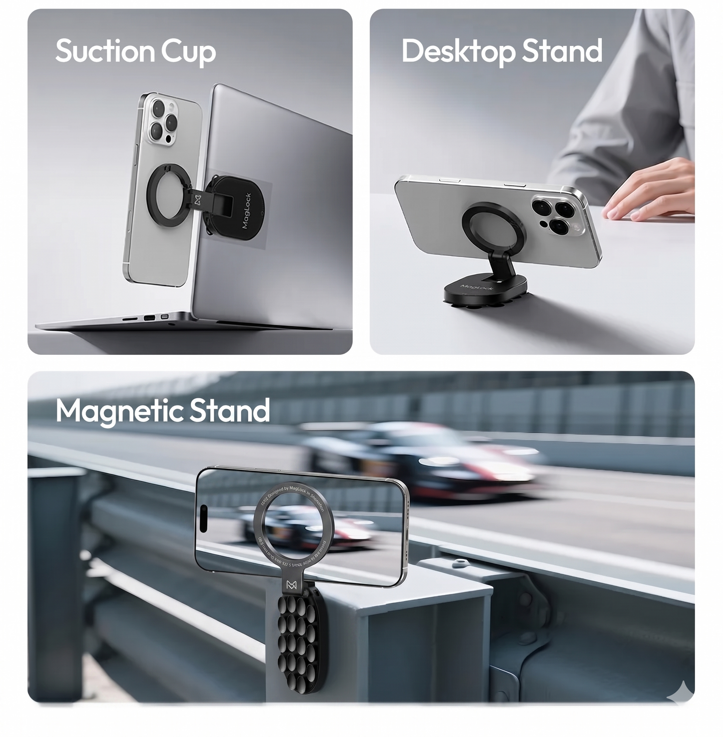 MagLock 3.0 Ultra-Strong Magnetic Phone Stand