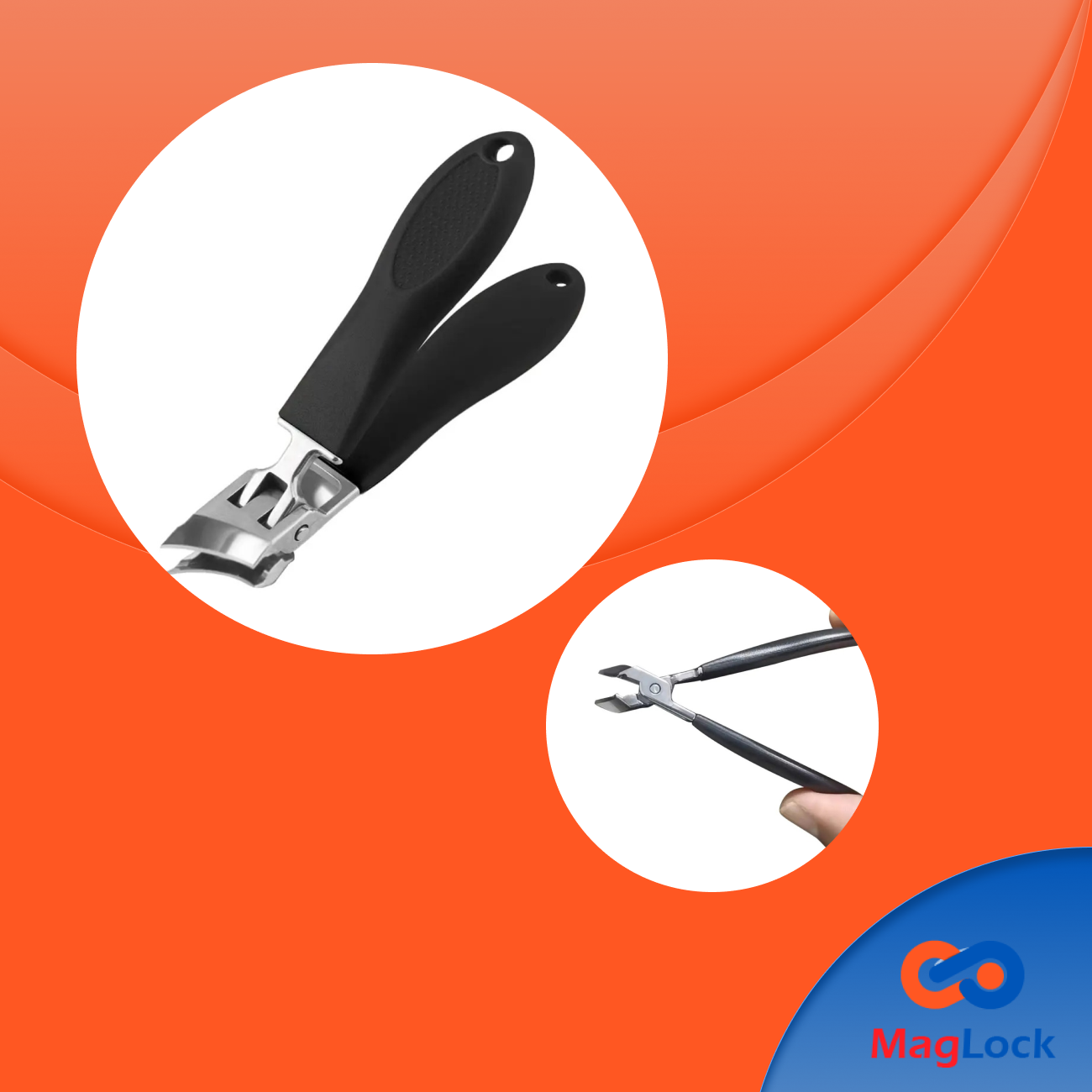 Wide Nail Clipper for Ingrown and Thick Nails