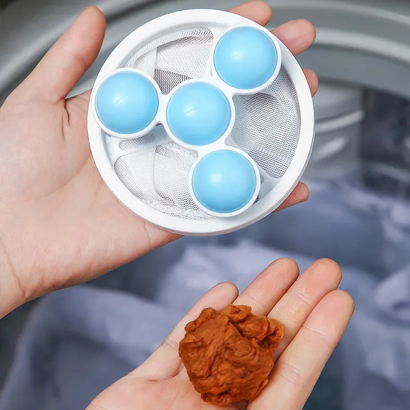 CleanSpin: Keep your washing machine lint and hair free.