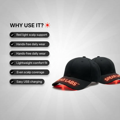 Spear Labs™ Advanced Hair Regrowth Therapy Cap