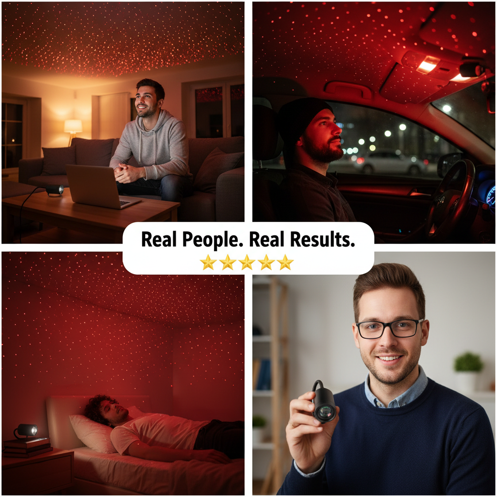 Universal Sky Ceiling Projection Light