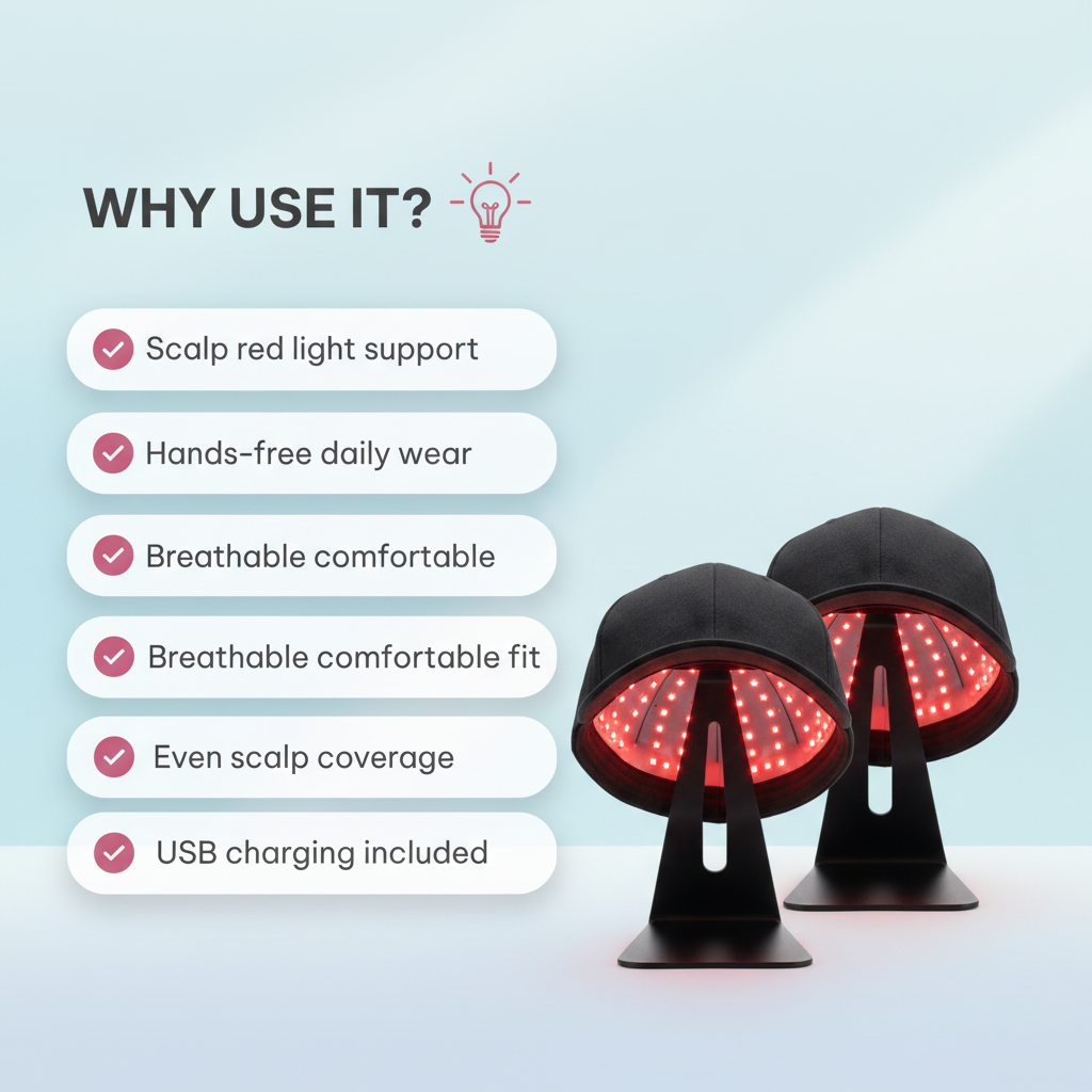 Spear Labs™ Advanced Hair Regrowth Therapy Cap