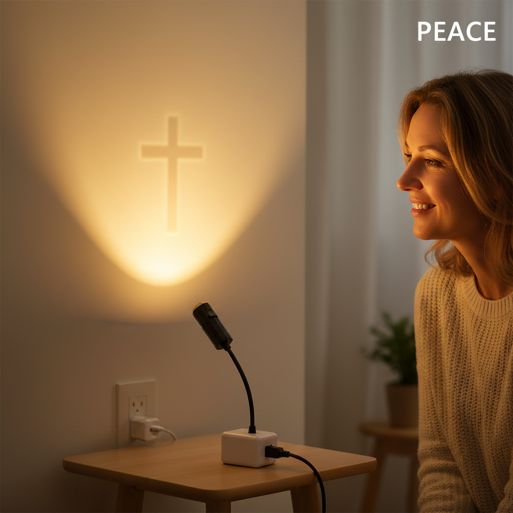 Projection Light That Brings Peace
