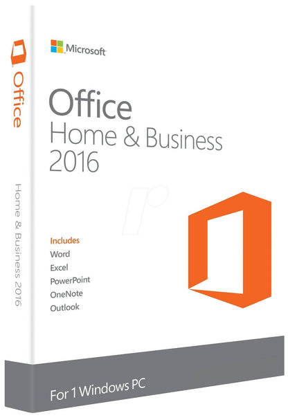 Microsoft Office 2016 Home and Business | Genuine License Key | Full Version for 1 PC - INFINITE-ITECH
