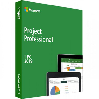 Microsoft Project Professional 2019 | License Activation Key for 1 PC | Full Version | Australian Stock - INFINITE-ITECH