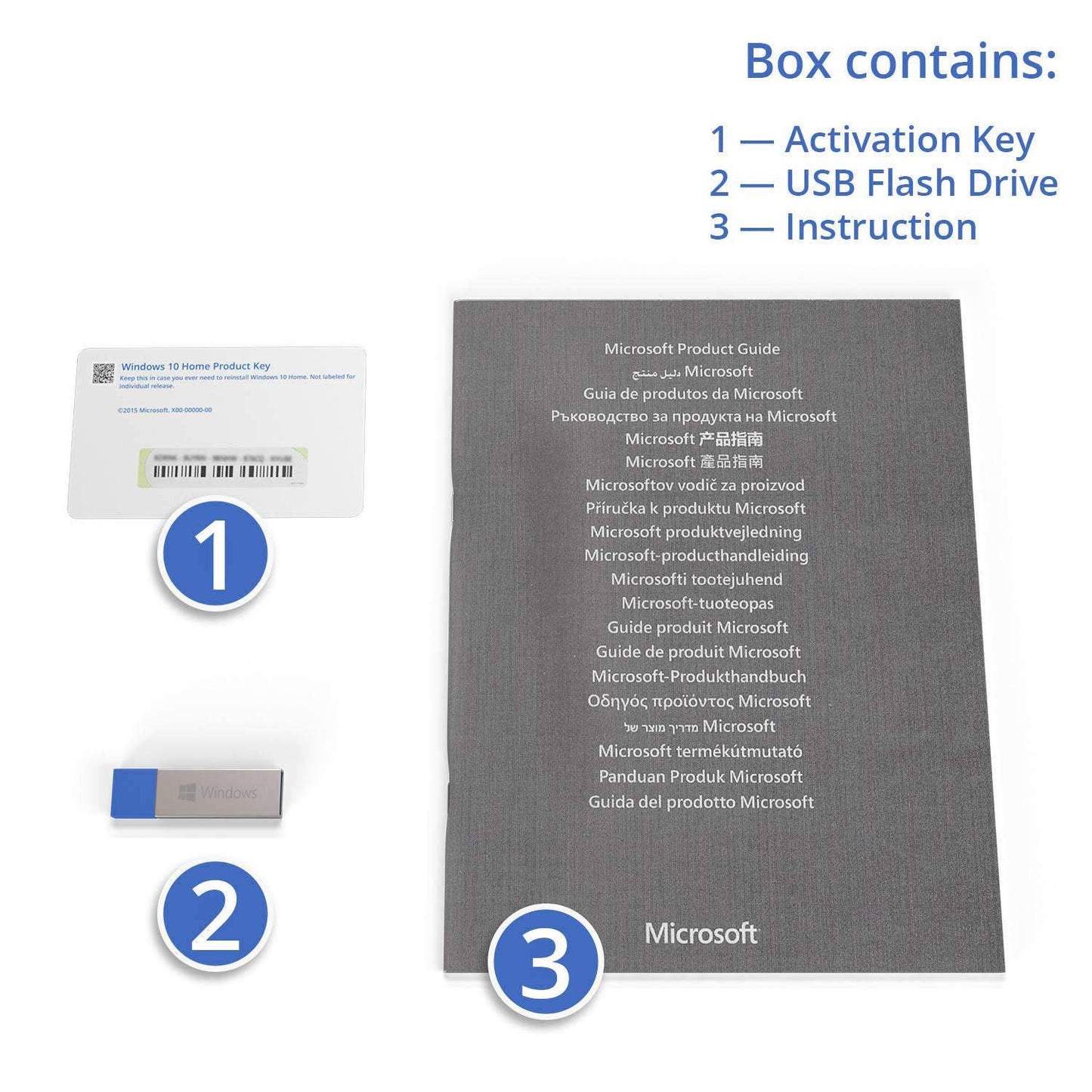 Microsoft Windows 10 Home Retail FPP 32-Bit/64-Bit English USB Flash Drive P2 | License Activation Key for 1 PC | Full Version | HAJ-00055 | Australian Stock - INFINITE-ITECH