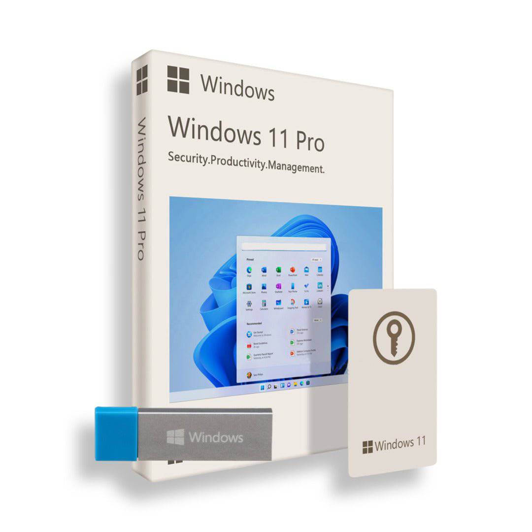 Microsoft Windows 11 Pro 64-bit Retail USB with License Key for 1 PC | Brand New Sealed Box | Australian Stock [HAV-00163] - INFINITE-ITECH