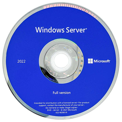 Windows Server Standard 2022 64Bit English 1pk DSP OEI DVD 16 Core | Physical Sealed Package (MPN: P73-08328) | Australian Stock - INFINITE-ITECH